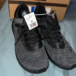Black PUMA Men's size 10 NEW